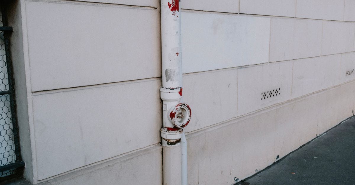 Burst copper pipe repair in a Sydney terrace house wall cavity